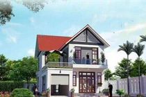 Loạt mẫu nhà hai tầng 500 triệu đồng "hớp hồn" vợ chồng trẻ