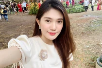 Nhan sắc đời thường của hoa khôi Đại học Hoa Sen