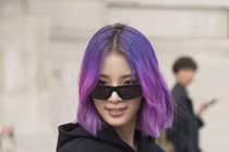 Những kiểu tóc màu tím con gái nên nhuộm ngay lập tức