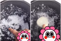 Công dụng thần kỳ của những chấm tròn trên muôi xới cơm