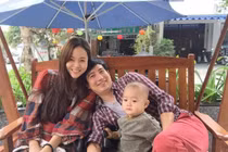 Hôn nhân định mệnh của nam diễn viên "Hoa hồng trên ngực trái"