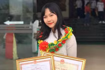 Nữ sinh dân tộc Tày đam mê nghiên cứu lịch sử