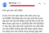 Một công ty cho nhân viên làm việc online để trông con nghỉ học vì dịch corona