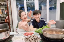 Hậu trăng mật, Đông Nhi gây bất ngờ về quan hệ với gia đình chồng