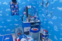 Cô gái 27 tuổi thiết kế phòng ngủ ngập tràn hình Doraemon