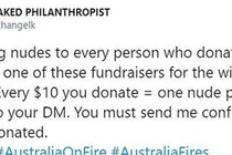 Bán ảnh khỏa thân để quyên góp tiền cho vụ cháy rừng ở Australia