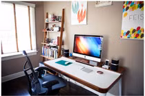 Nghệ thuật bố trí máy tính để thăng tiến trong công việc