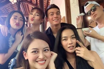 Nhóm bạn thân toàn diễn viên, người mẫu của Lan Ngọc