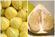 Loại bưởi vàng óng Trung Quốc tràn ngập thị trường Hà Nội