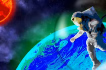 Người ngoài hành tinh phát sáng có thể biến bức xạ UV khắc nghiệt thành tuyệt đẹp