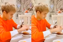 Văn Toàn bóc tôm cho Trang Nhung ăn đầy lãng mạn khiến fan ghen tỵ