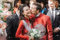 Á hậu Hoàng Oanh chia sẻ cuộc sống tân hôn bên chồng Tây