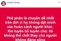 Sau 10 chương “vạch mặt” Thanh Bạch, vợ cũ tuyên bố lạ