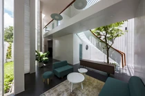 Ngôi nhà không tường ngăn của gia đình 6 người