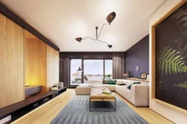 Chiêm ngưỡng căn hộ thiết kế ngẫu hứng đẹp cuốn hút