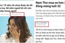 Quản lý Nam Thư lên tiếng sau khi bị tố drama hóa cuộc sống