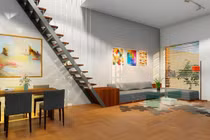 Nhà cấp 4 gác lửng đẹp lạ, tiện nghi chi phí thấp