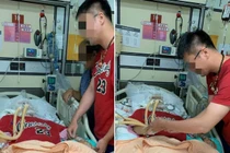 Khóc ngất chàng trai cầu hôn bạn gái chết não do tai nạn