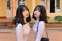 Cặp song sinh Hằng Nga và các hot girl Yên Bái nổi tiếng trên mạng