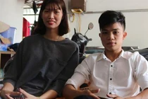 Cặp đôi 'chồng mét tư, vợ mét tám' chia sẻ chuyện tình thú vị