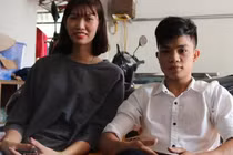 Cặp đôi 'chồng mét tư, vợ mét tám' chia sẻ chuyện tình thú vị