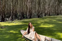 Huền My khoe ảnh mới sau Tết khiến Đức Huy khen sốc