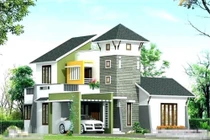 Những mẫu nhà phố 2 tầng khác lạ 1 tỷ đồng đang 'sốt'