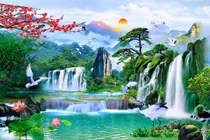 6 mẫu tranh phong thủy cuối năm treo Tết giúp hút tài lộc về nhà