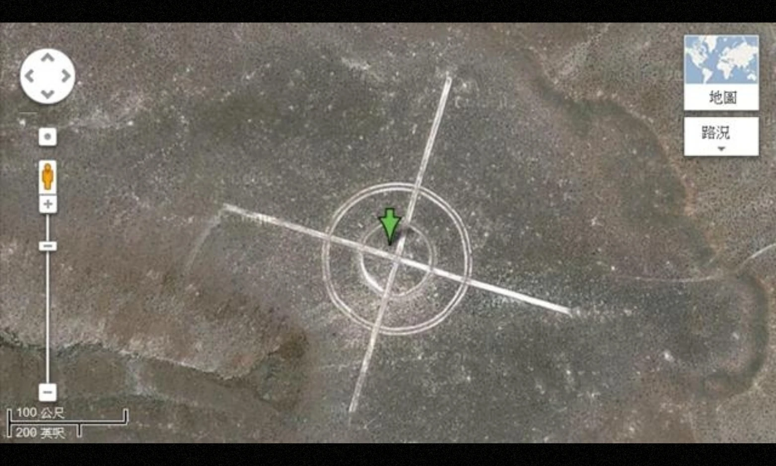 Bất ngờ những đồ hình kỳ lạ xuất hiện trên Google Map