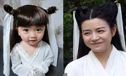 Em bé thiên thần gây sốt với tạo hình Tiểu Long Nữ