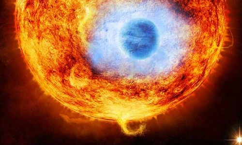 Ngắm hành tinh “chấm xanh” kỳ lạ trong không gian