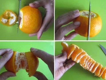 Mẹo hay giúp bổ hoa quả nhanh và đẹp mắt