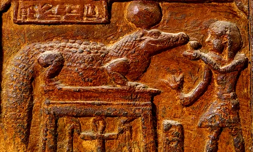 Bí mật động Trời về giáo phái tôn thờ cá sấu Ai Cập cổ