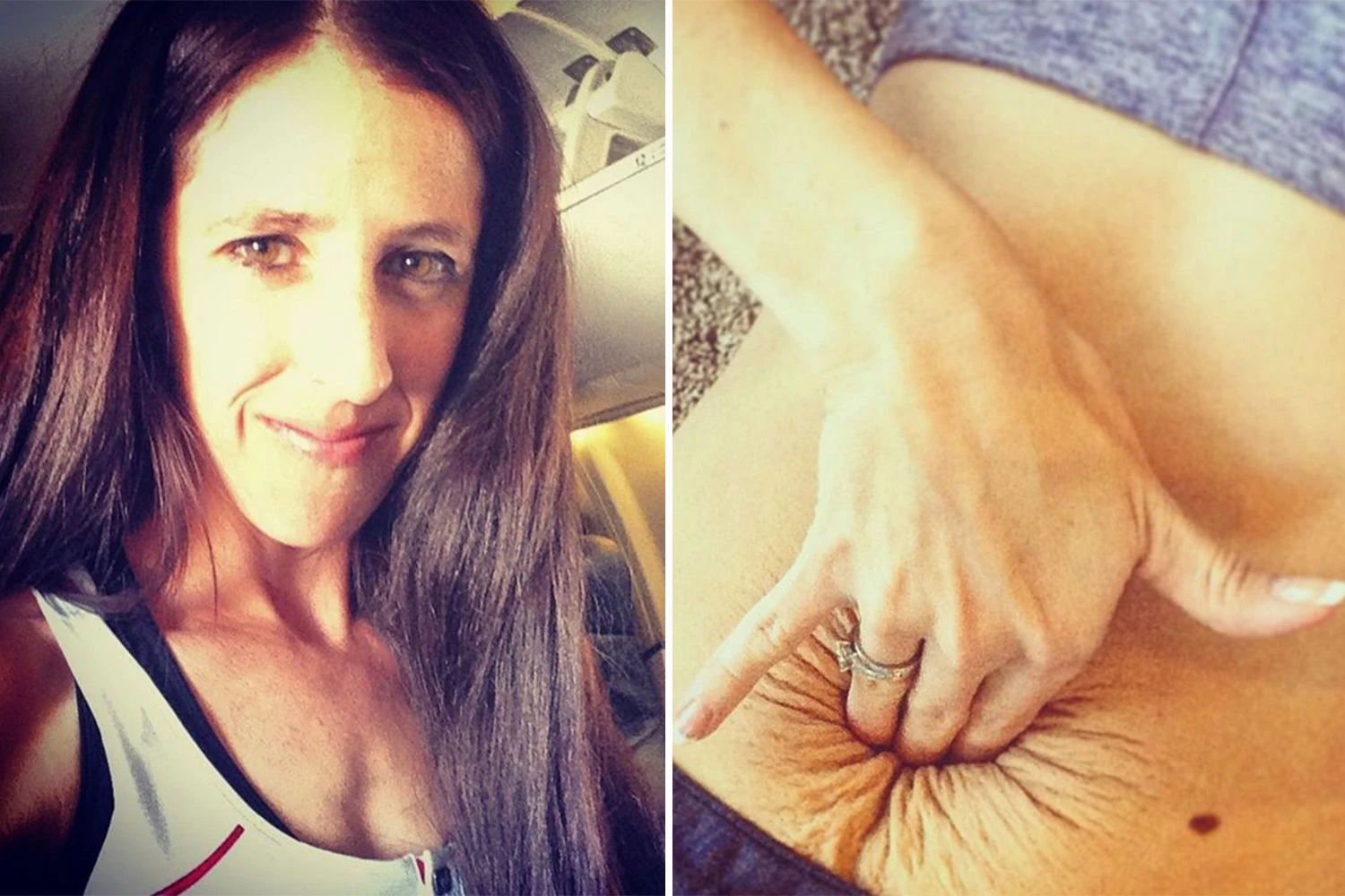 Mẹ trẻ tự tin khoe ảnh bụng nhão nhoẹt sau sinh 