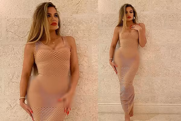 Mỹ nhân lộ body nóng bỏng với váy lưới... bí quyết giảm 18kg 