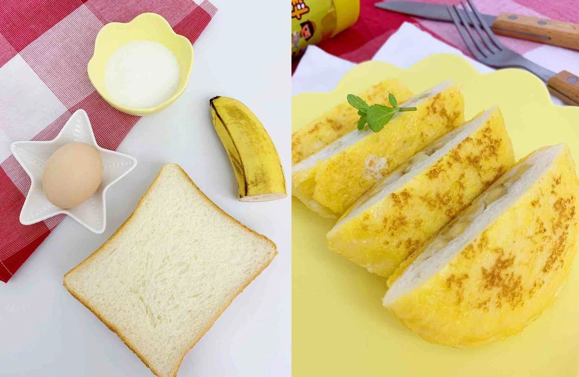 Món bánh ngon đủ chất siêu dễ làm, cho con bữa sáng hoàn hảo