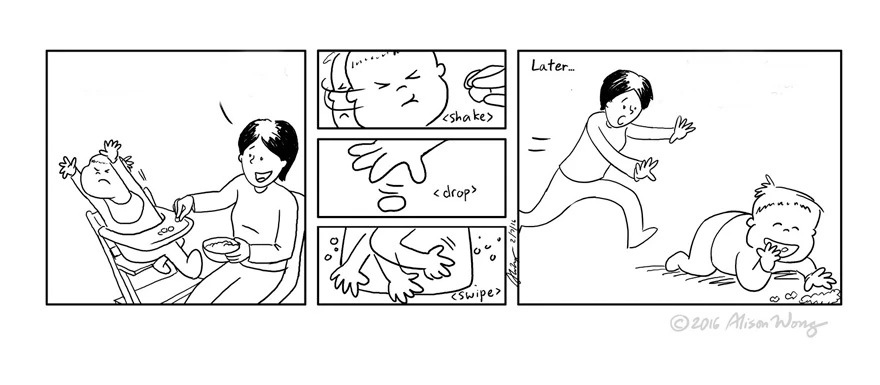 Bộ tranh hài hước tả chính xác năm đầu tiên làm mẹ