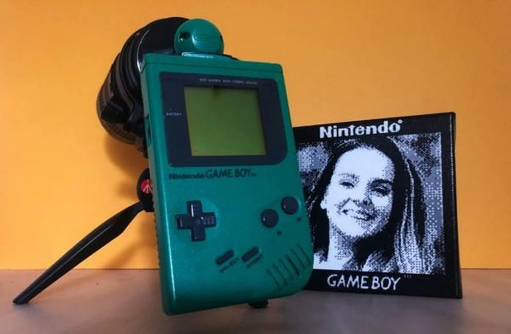 Game Boy cổ lỗ sĩ bất ngờ “hoá thân” thành máy ảnh đen trắng hiện đại