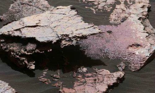 NASA phát hiện tấm bùn nứt lộ thiên trên sao Hỏa