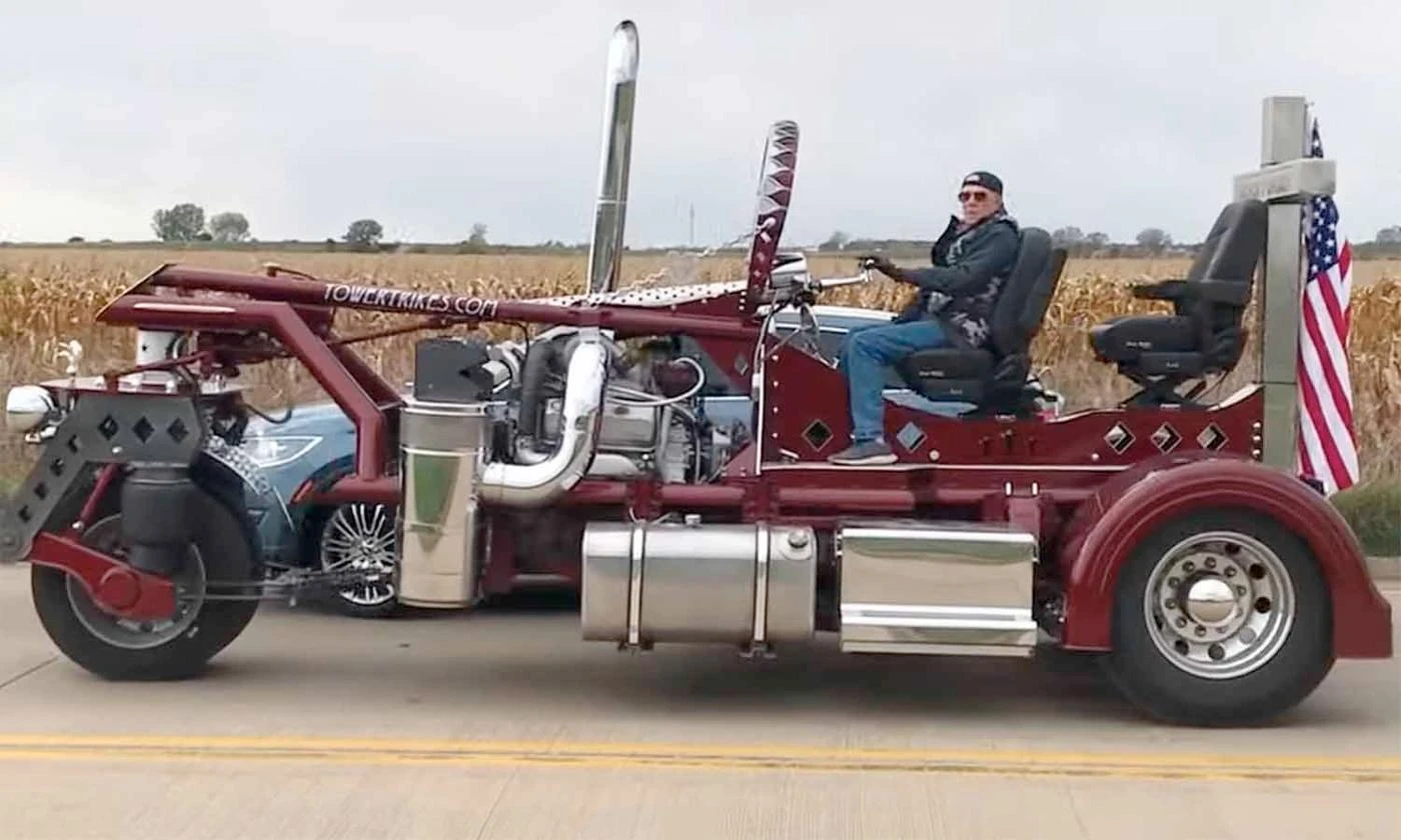 Chiếc moto lớn nhất thế giới nặng 5 tấn, to hơn cả một chiếc SUV