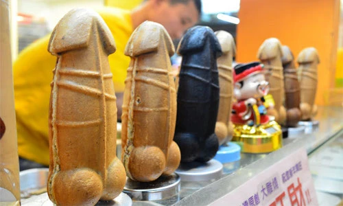 Khám phá loại bánh có hình “của quý” ở Đài Loan khiến du khách đỏ mặt 