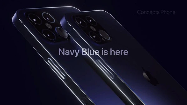 Lộ diện mạo iPhone 12 Pro xanh Navy đẹp quên sầu, camera khủng
