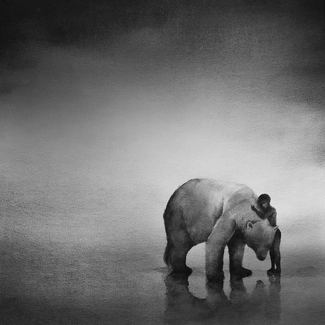 Tuyệt mỹ chùm ảnh chụp trẻ em thuần phục thú hoang dã