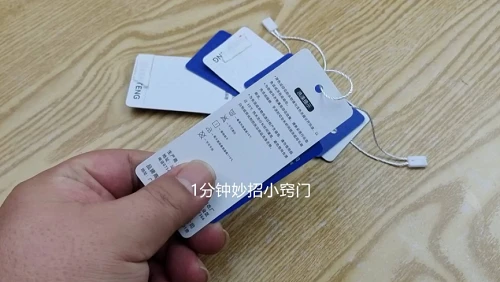 Kinh ngạc mẹo tận dụng tag quần áo, không biết thì quá phí