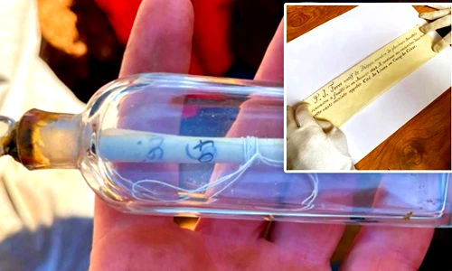 Phát hiện thông điệp 200 tuổi niêm phong trong chai, chuyên gia sửng sốt vì...
