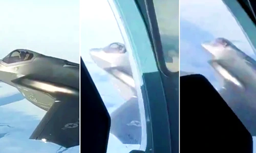 Tiêm kích F-35A Mỹ chạm trán Su-35 ngay cửa ngõ Alaska