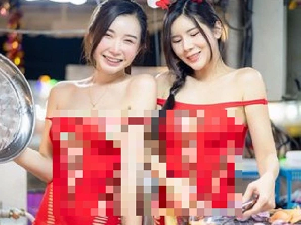 Chuộng mốt đan dây, hot girl hở bạo khiến người nhìn phát ngượng