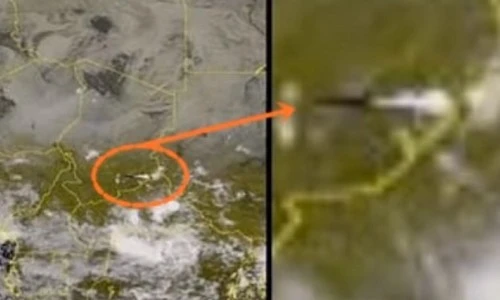 Vật thể lạ lọt tầm ngắm vệ tinh SAT24 AFRICA gây sửng sốt