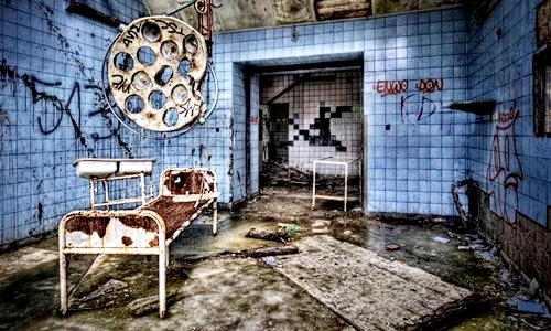Các bệnh viện bỏ hoang đáng sợ bậc nhất ở Châu Âu