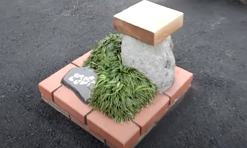 Công viên nhỏ nhất thế giới chỉ có diện tích 0,24 mét vuông